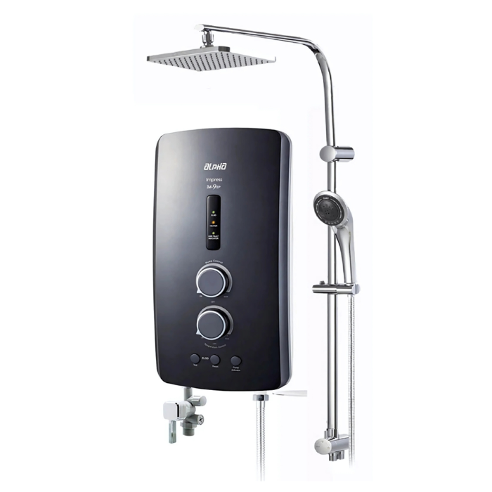 RAPIDUCHA ELÉCTRICA CON DUCHA ESPAÑOLA IM9 METAL BLACK - 1