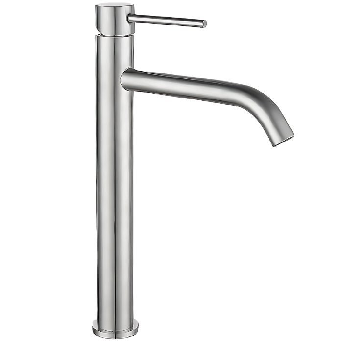 LLAVE PARA LAVATORIO ALTO SATINADO L304-218A - 1