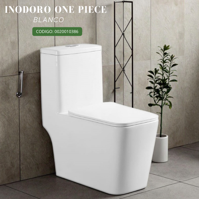 INODORO ONE PIECE MKS BLANCO - 2