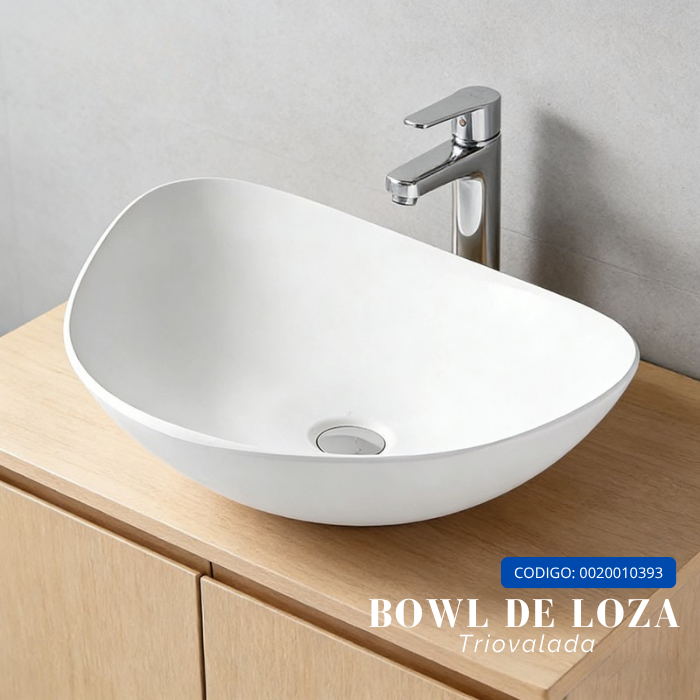 BOWL LOZA MARGARITA U2 TRIOVALADO BLANCO - 3