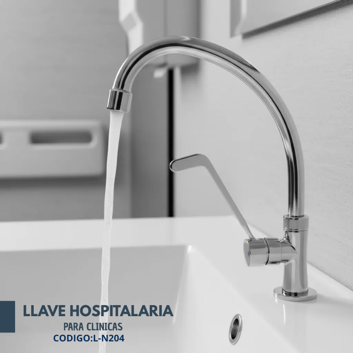 LLAVE HOSPITALARIO DE LAVADERO AL MUEBLE L-N204 - 3
