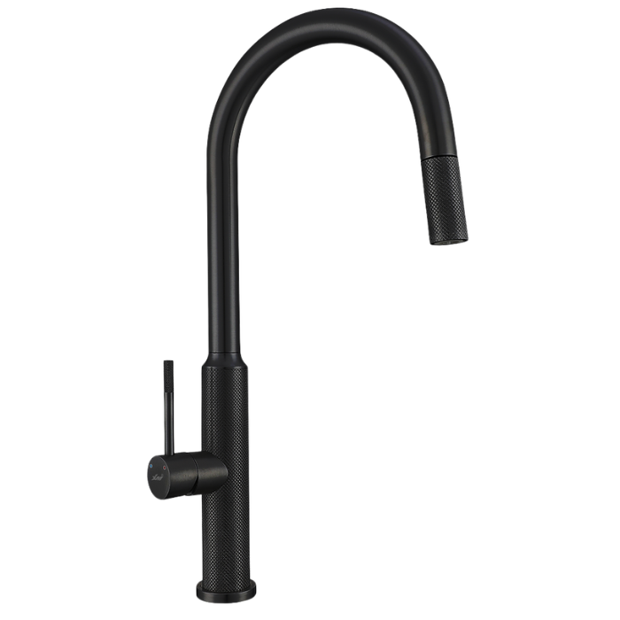 MEZCLADORA MONOCOMANDO DE COCINA NEGRO MC304-0801 - 1