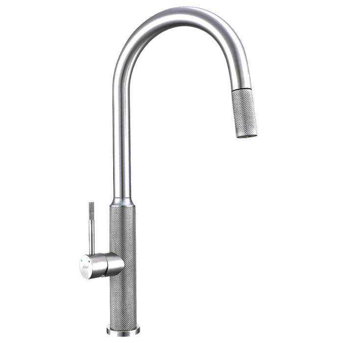 MEZCLADORA MONOCOMANDO DE COCINA CROMADO MC304-0800 - 1