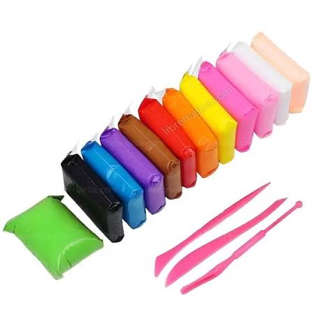 MASA FOAMY MOLDEABLE MINI SET DE 12 COLORES - 1