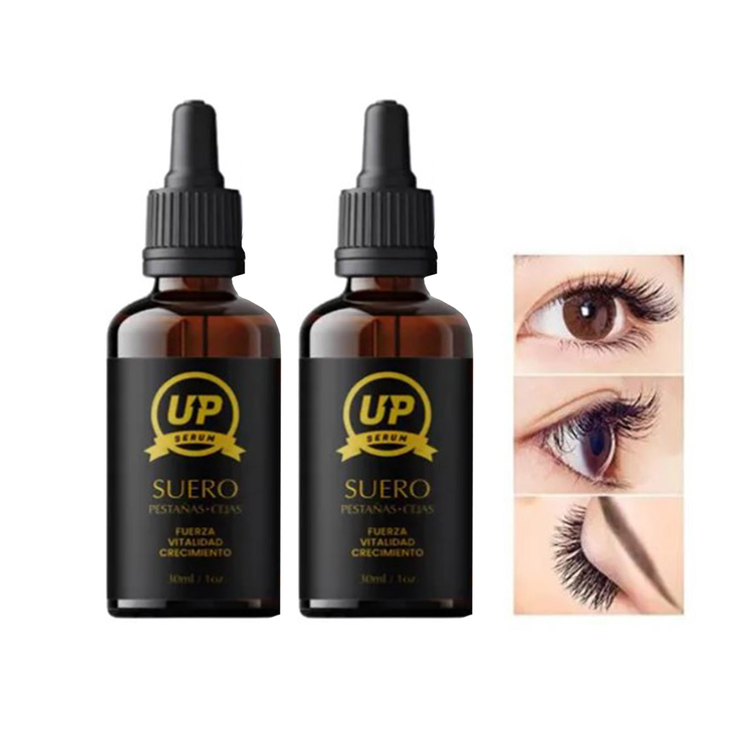 SÉRUM UP CRECIMIENTO DE PESTAÑAS Y CEJAS 2 UNIDADES - 1