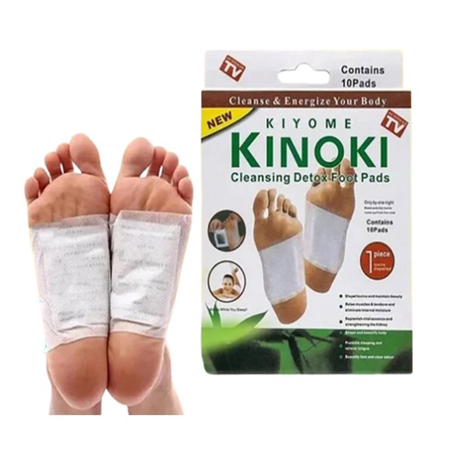 PARCHES KINOKI DESINTOXICANTE RELAJACIÓN 50 UNIDADES - 1
