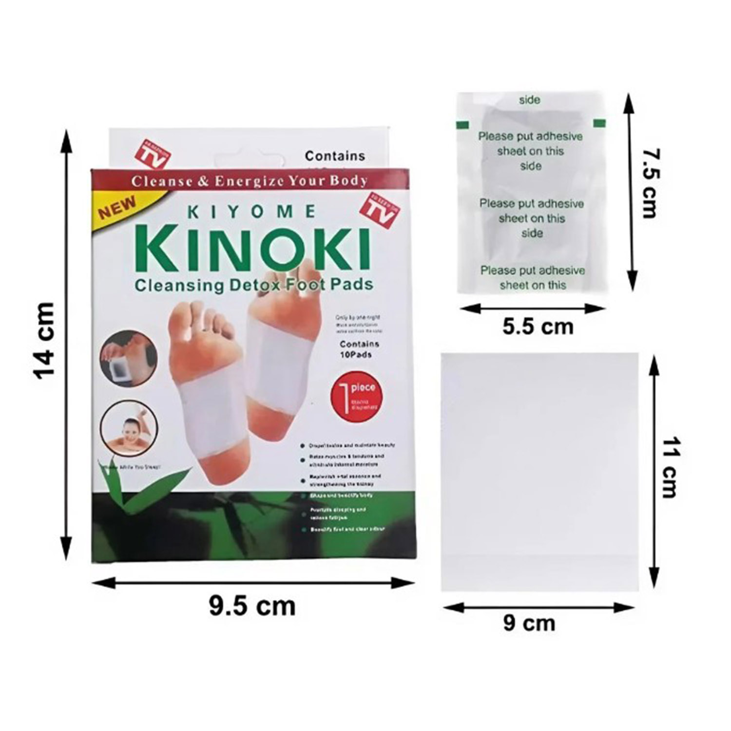 PARCHES KINOKI DESINTOXICANTE 50 UNIDADES - 3