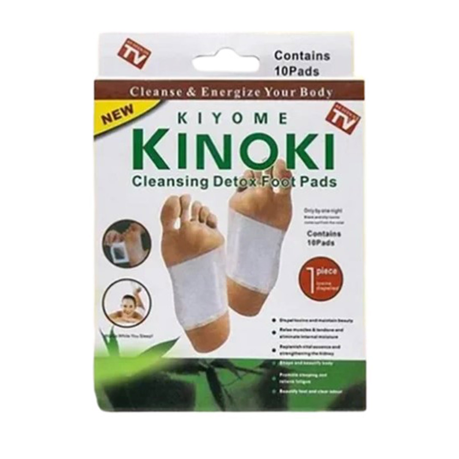 50 PARCHES DESINTOXICANTE Y RELAJAMIENTO  KINOKI - 1