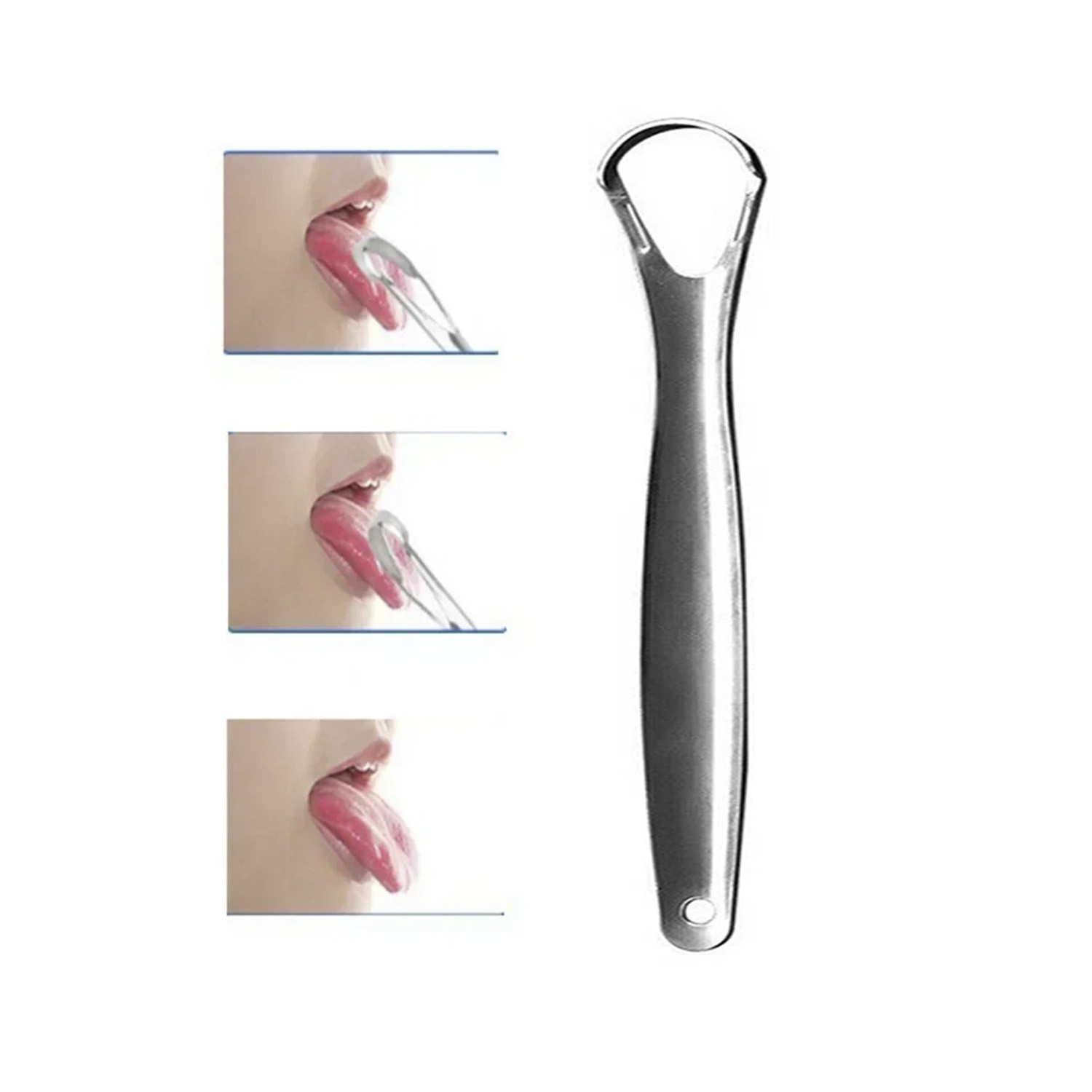 LIMPIADOR DE LENGUA - PINZA EXTRA FINA - ELIMINA MAL ALIENTO - 2