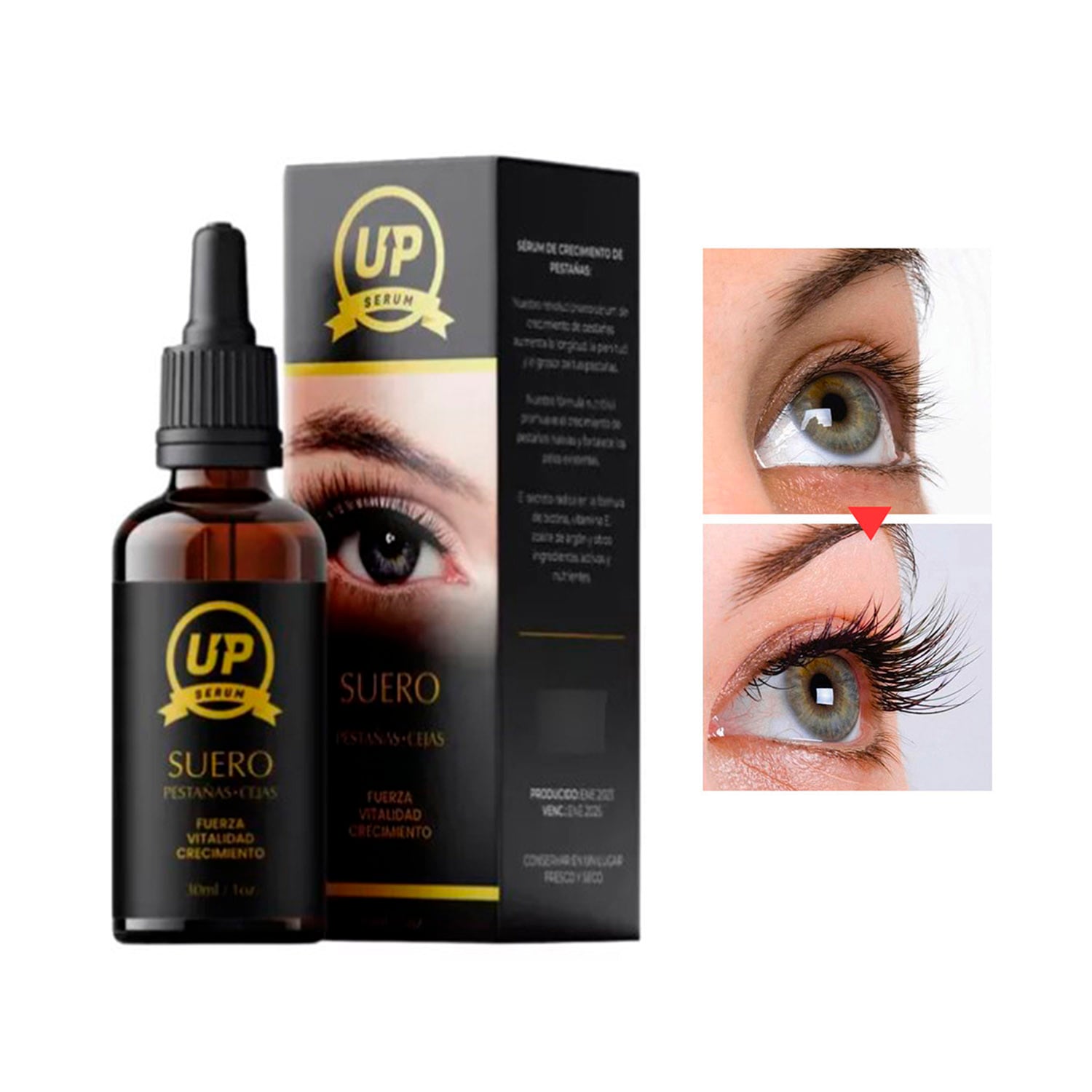 SÉRUM UP PARA CRECIMIENTO DE PESTAÑAS Y CEJAS 2 UND - 3