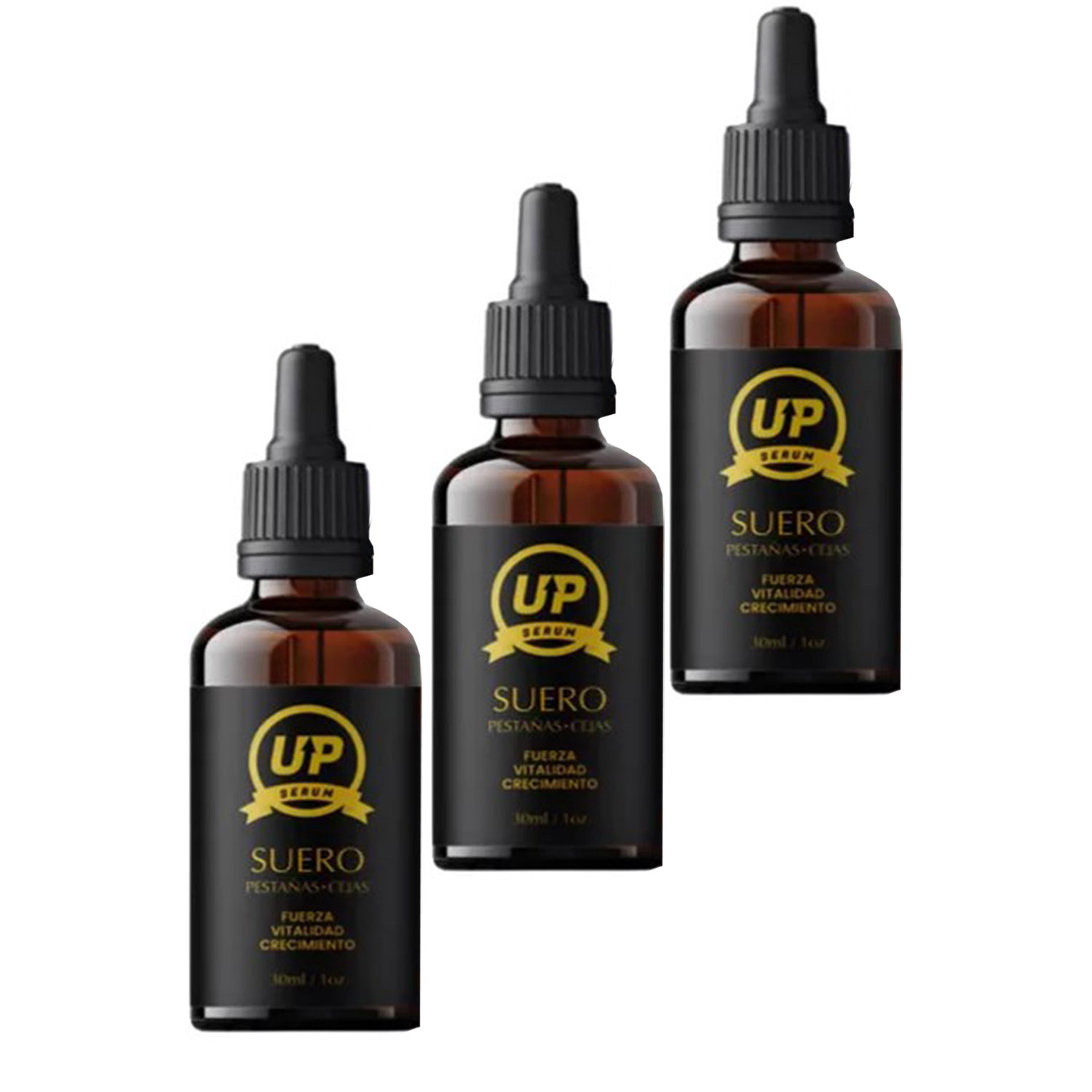 SÉRUM UP PARA CRECIMIENTO DE PESTAÑAS Y CEJAS 3 UNIDADES - 2