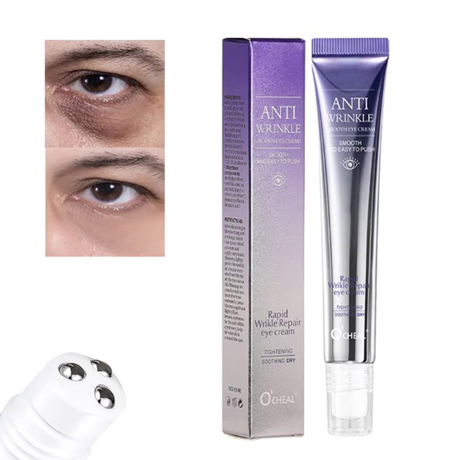 CREMA PARA OJERAS Y BOLSAS EN LOS OJOS CON ÁCIDO HIALURÓNICO - 1
