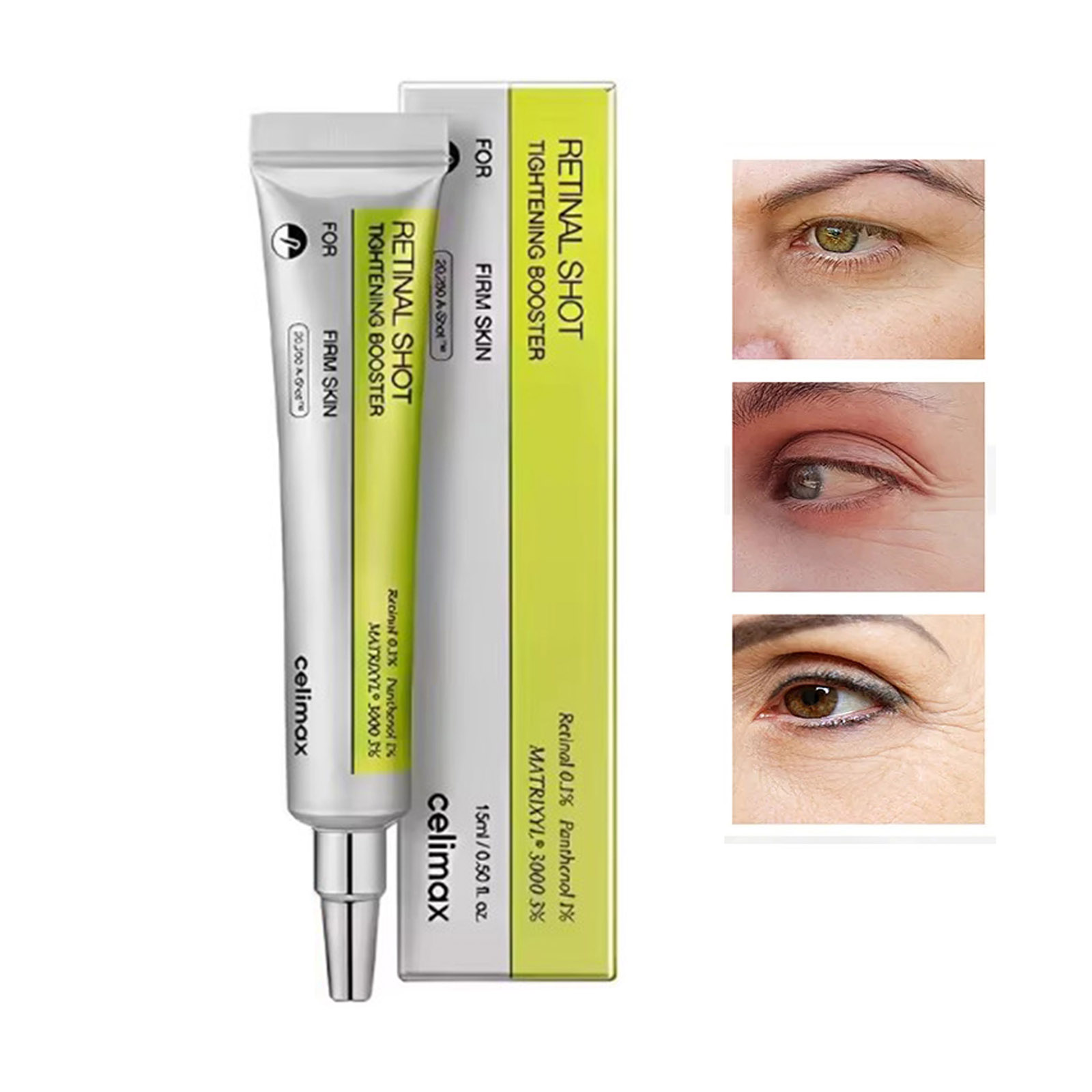 CELIMAX CREMA COREANA PARA ELIMINAR BOLSA EN  OJOS 15ML - 4