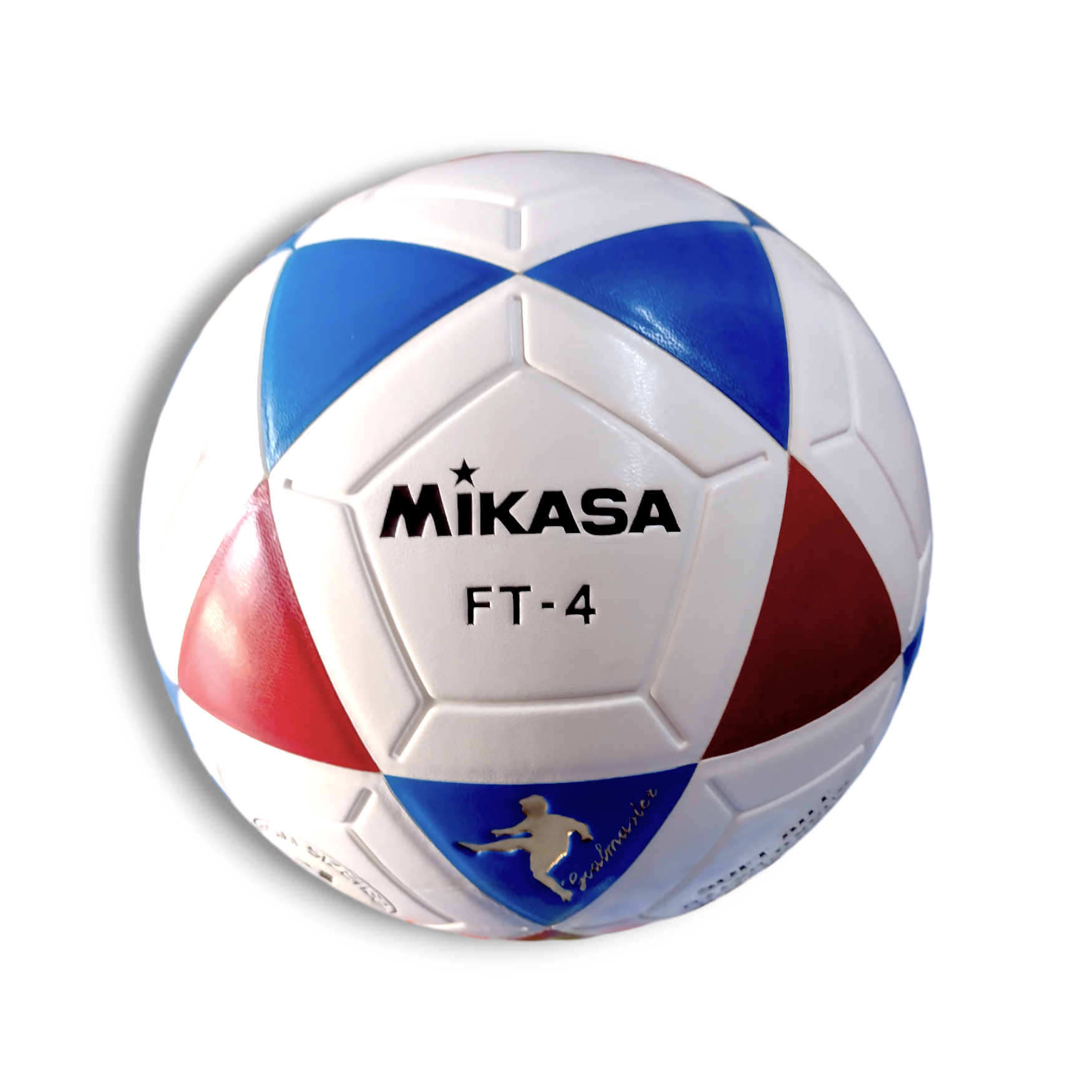 PELOTA MIKASA DE FULBITO FT-4 TRICOLOR - 1