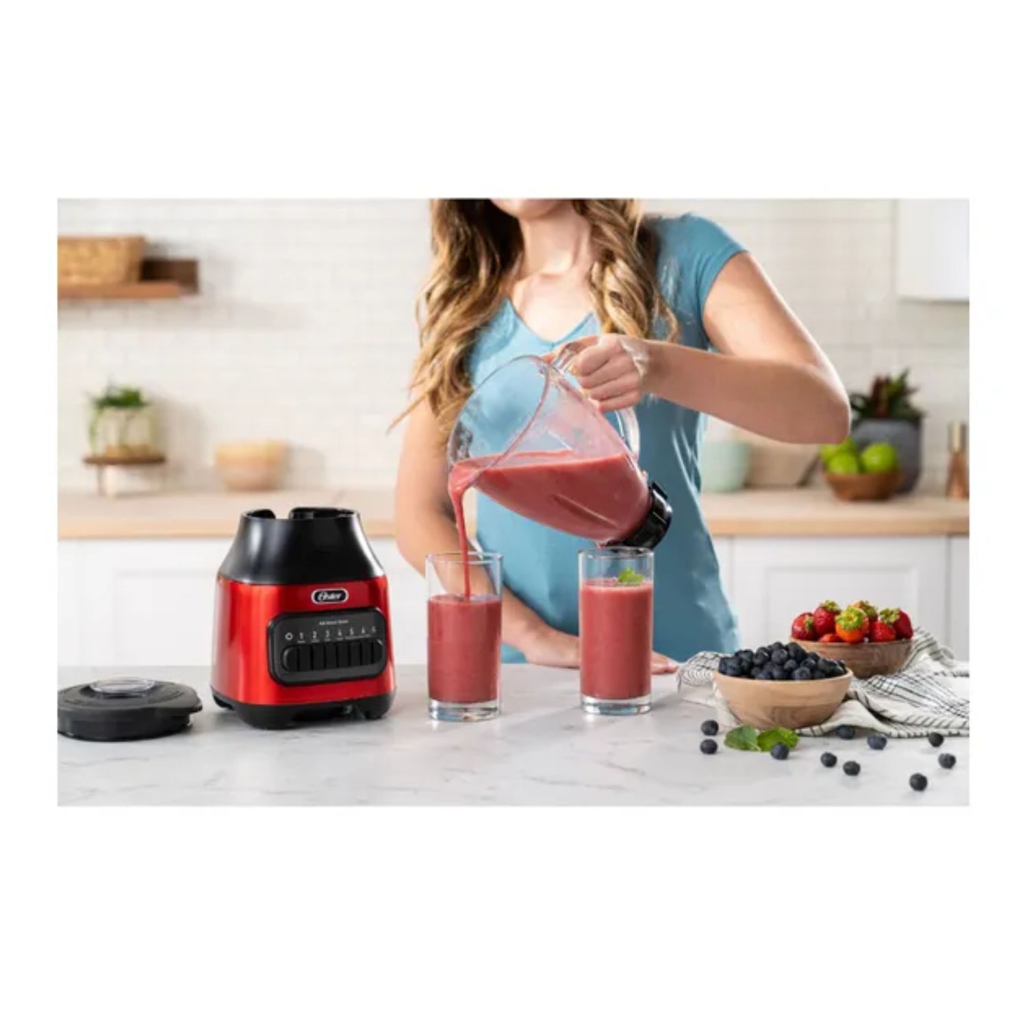 LICUADORA 1.5L OSTER BLSTPEG-CPB 6 VELOCIDADES - 5