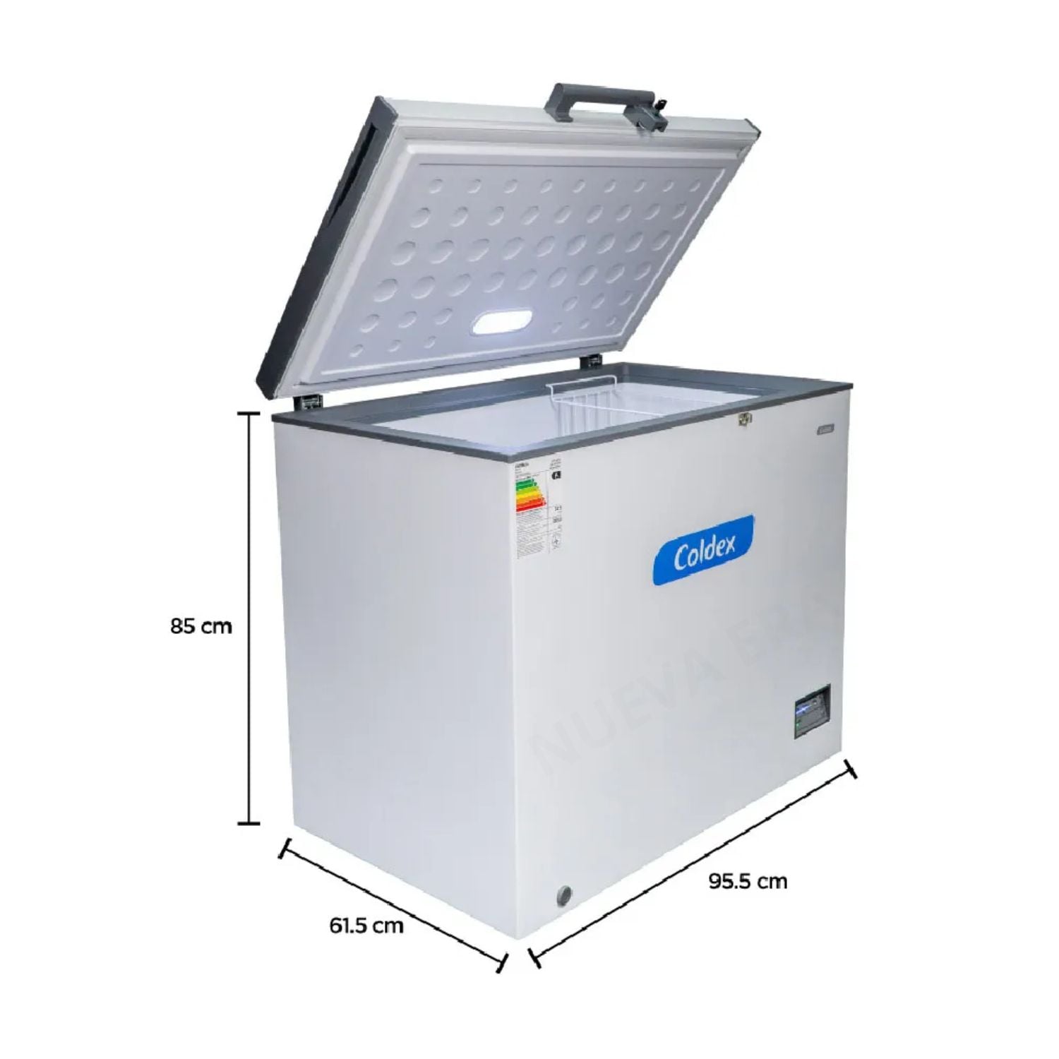 CONGELADORA COLDEX 251LT CH10PLUS BLANCO - 4