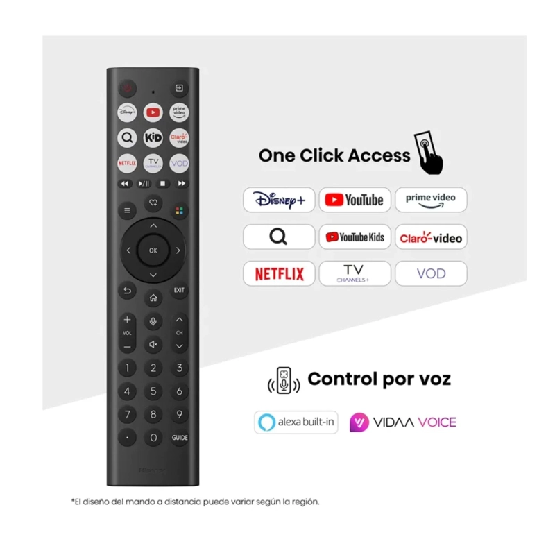 TELEVISOR HISENSE 58 58Q6QV QLED 4K - 4