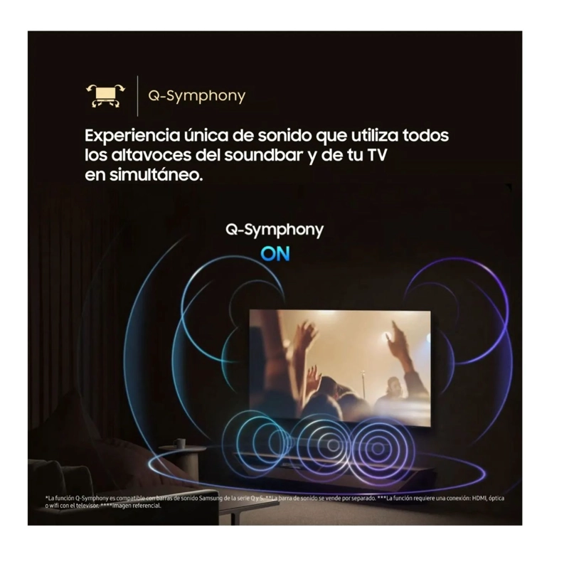 TELEVISOR SAMSUNG QLED 75 QN75Q7FAAGXPE VISIÓN AI SMART TV - 9