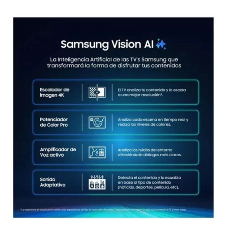 TELEVISOR SAMSUNG QLED 75 QN75Q7FAAGXPE VISIÓN AI SMART TV - 10