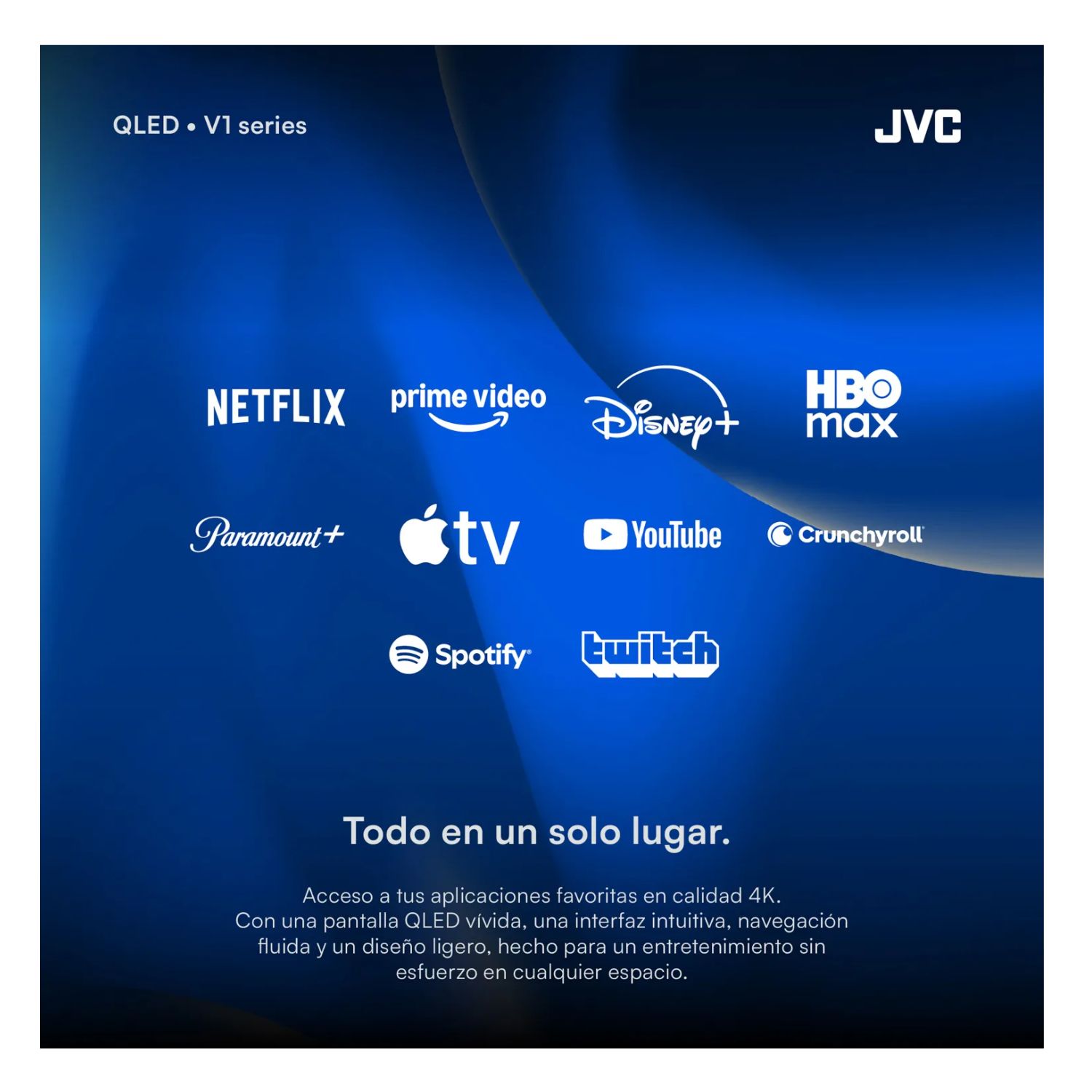 TELEVISOR JVC 43 QLED UHD 4K GOOGLE TV LT-43KB758 SMART TV - 6
