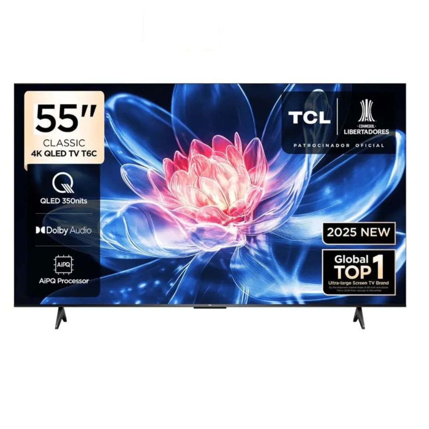 TELEVISOR TCL 55 55T6C 4K UHD QLED GOOGLE TV - 1