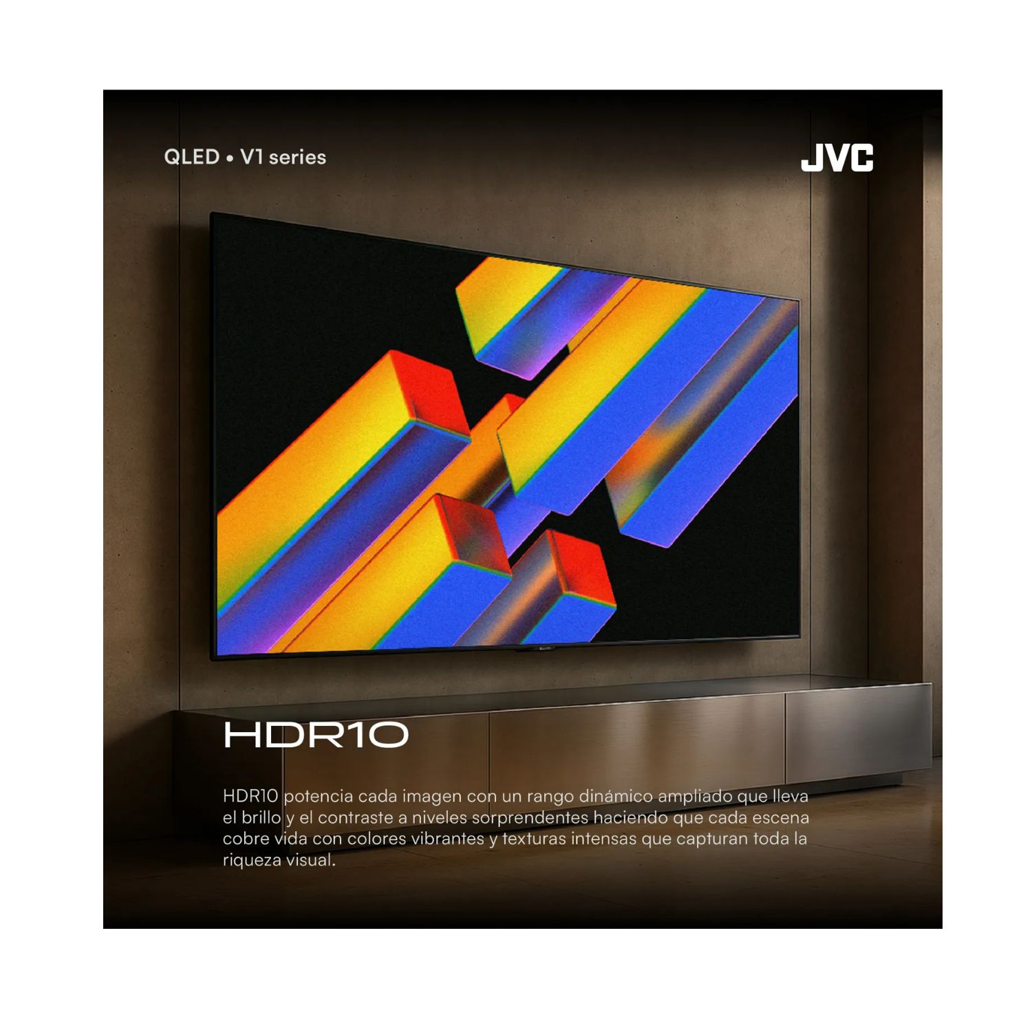 TELEVISOR JVC 40 FHD QLED LT-40KB758  GOOGLE TV - 3