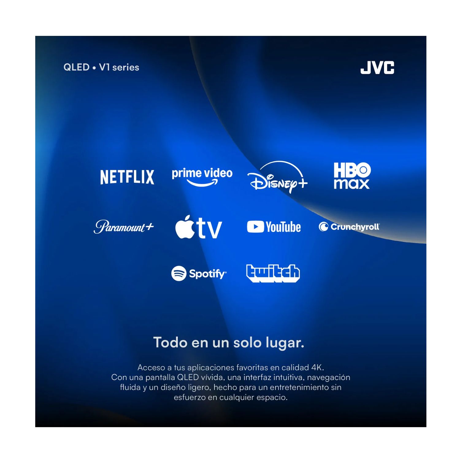 TELEVISOR JVC 40 FHD QLED LT-40KB758  GOOGLE TV - 6