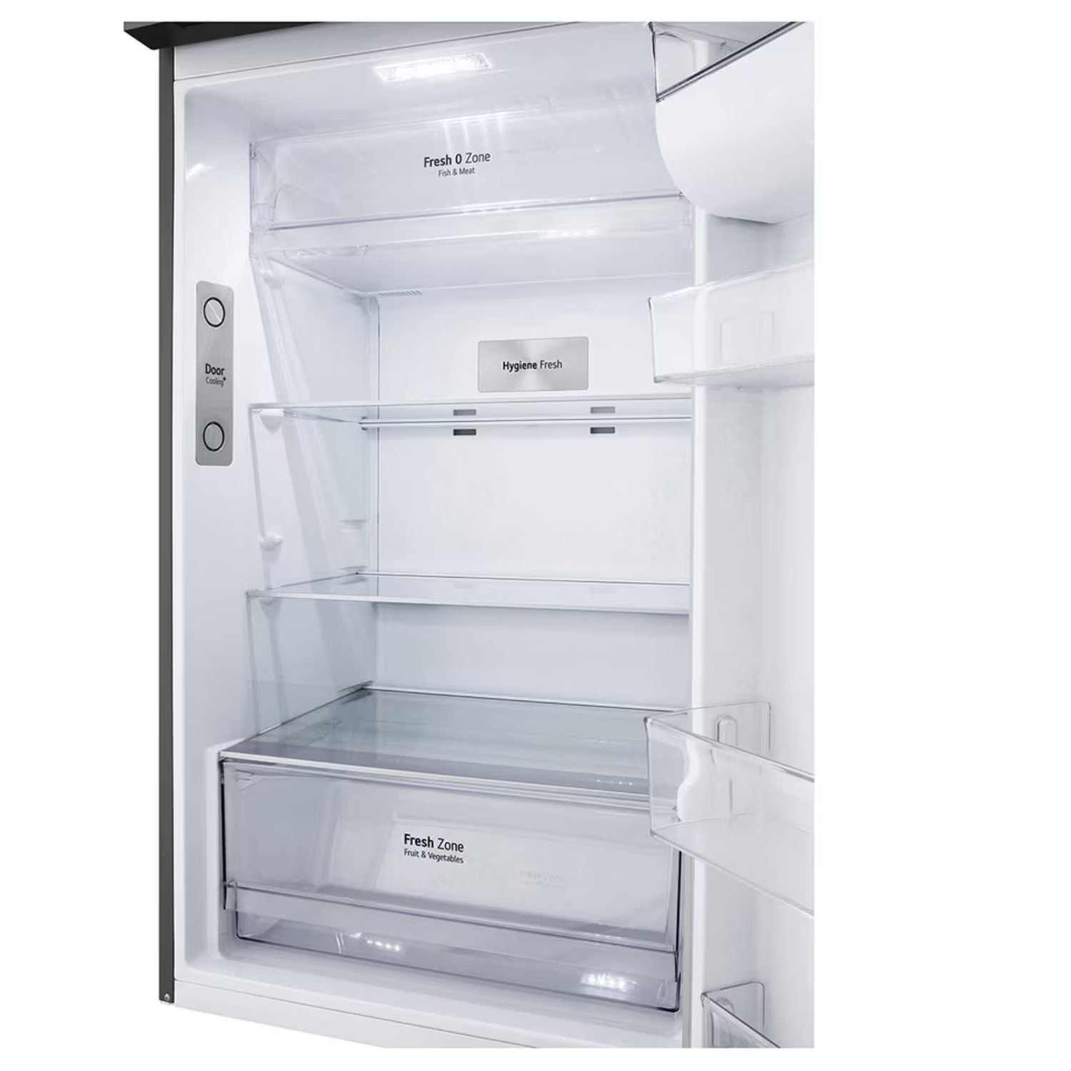 REFRIGERADORA LG VT38SPYC 374L TOP FREEZER + DOORCOOLING  PLATEADA - 4