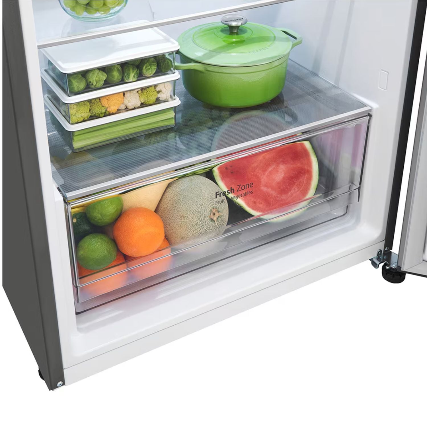 REFRIGERADORA LG VT38SPYC 374L TOP FREEZER + DOORCOOLING  PLATEADA - 7