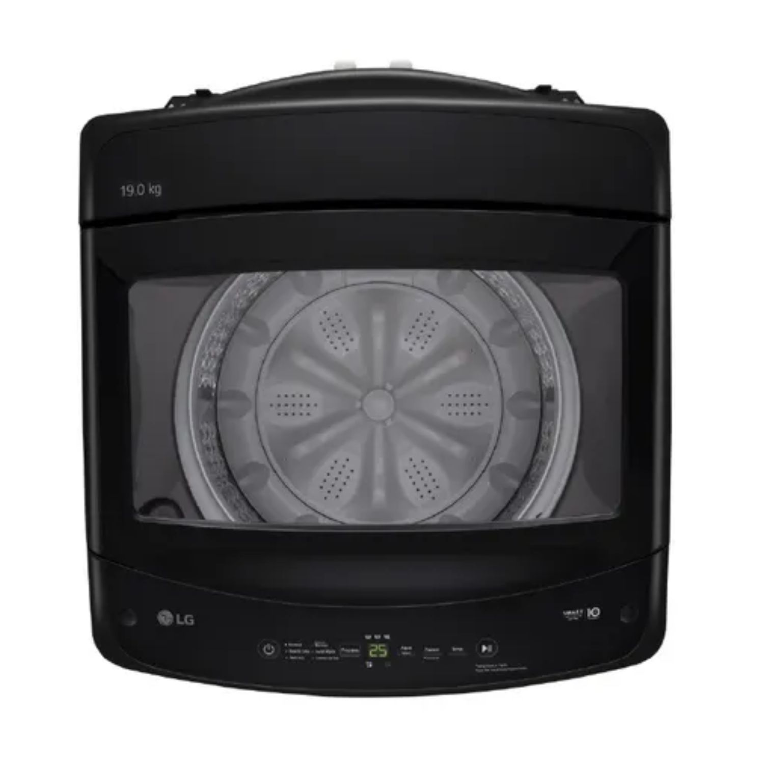 LAVADORA LG TURBODRUM 19KG WT19OBVTB NEGRO - 5