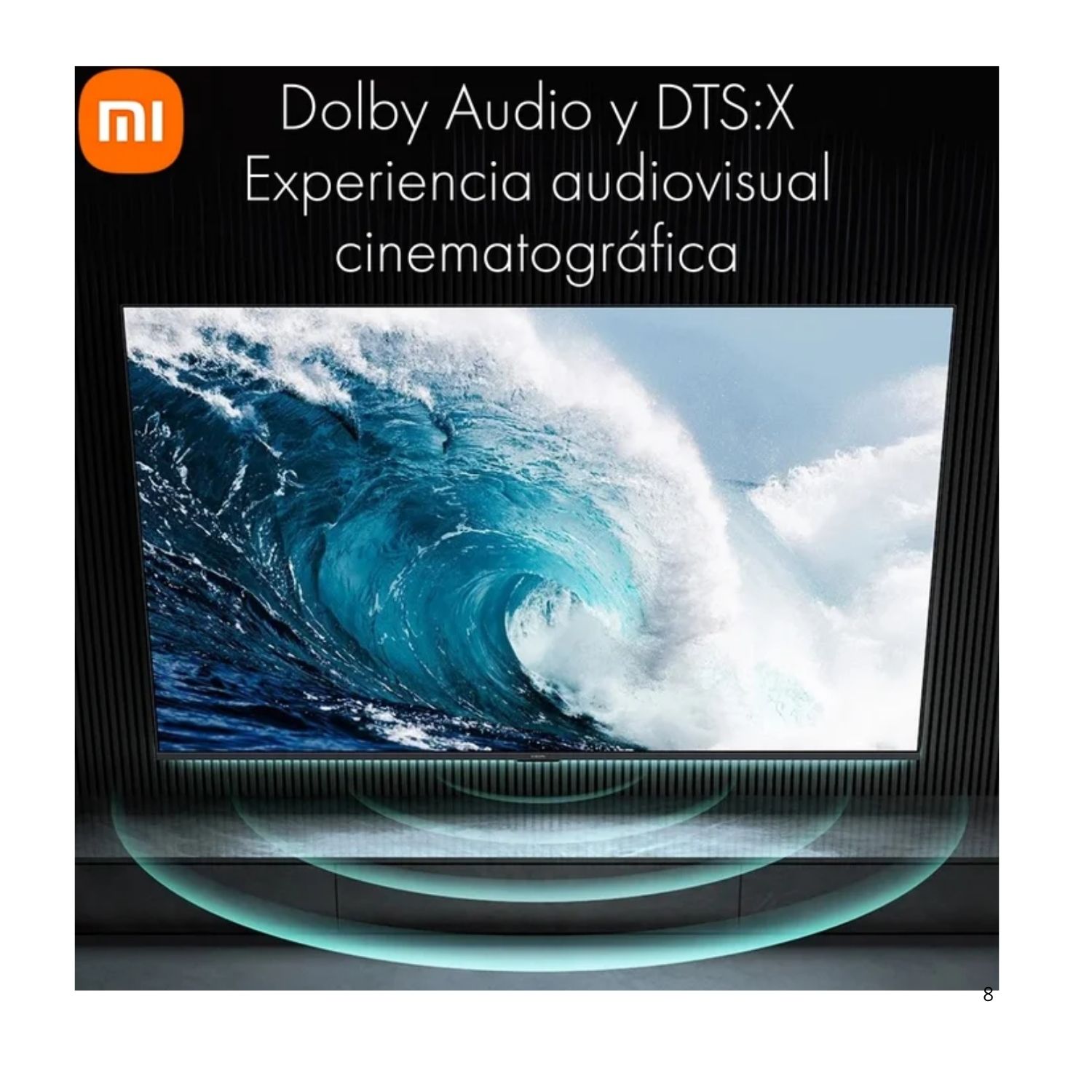 TELEVISOR XIAOMI 55 L55MB-APH UHD 4K 2026 - 8