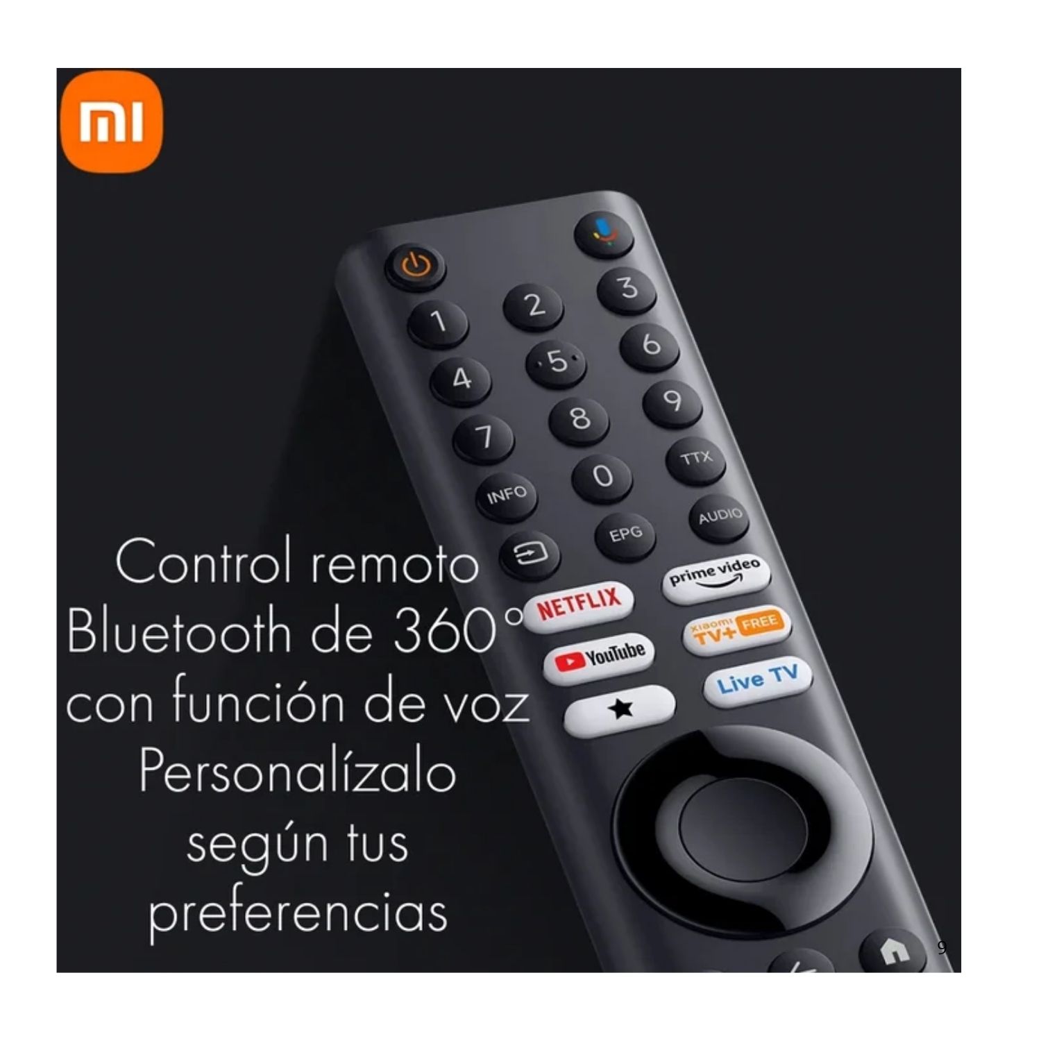 TELEVISOR XIAOMI 55 L55MB-APH UHD 4K 2026 - 9