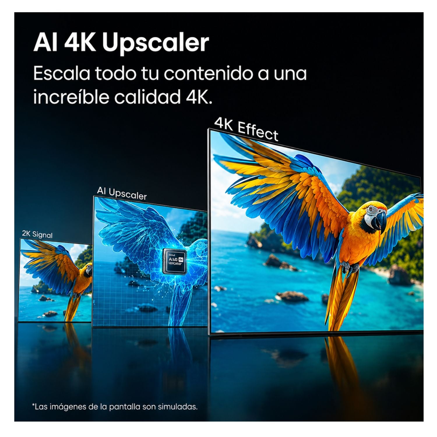 TELEVISOR HISENSE SMART TV 55 QLED 4K UHD 55QD5SV - 6