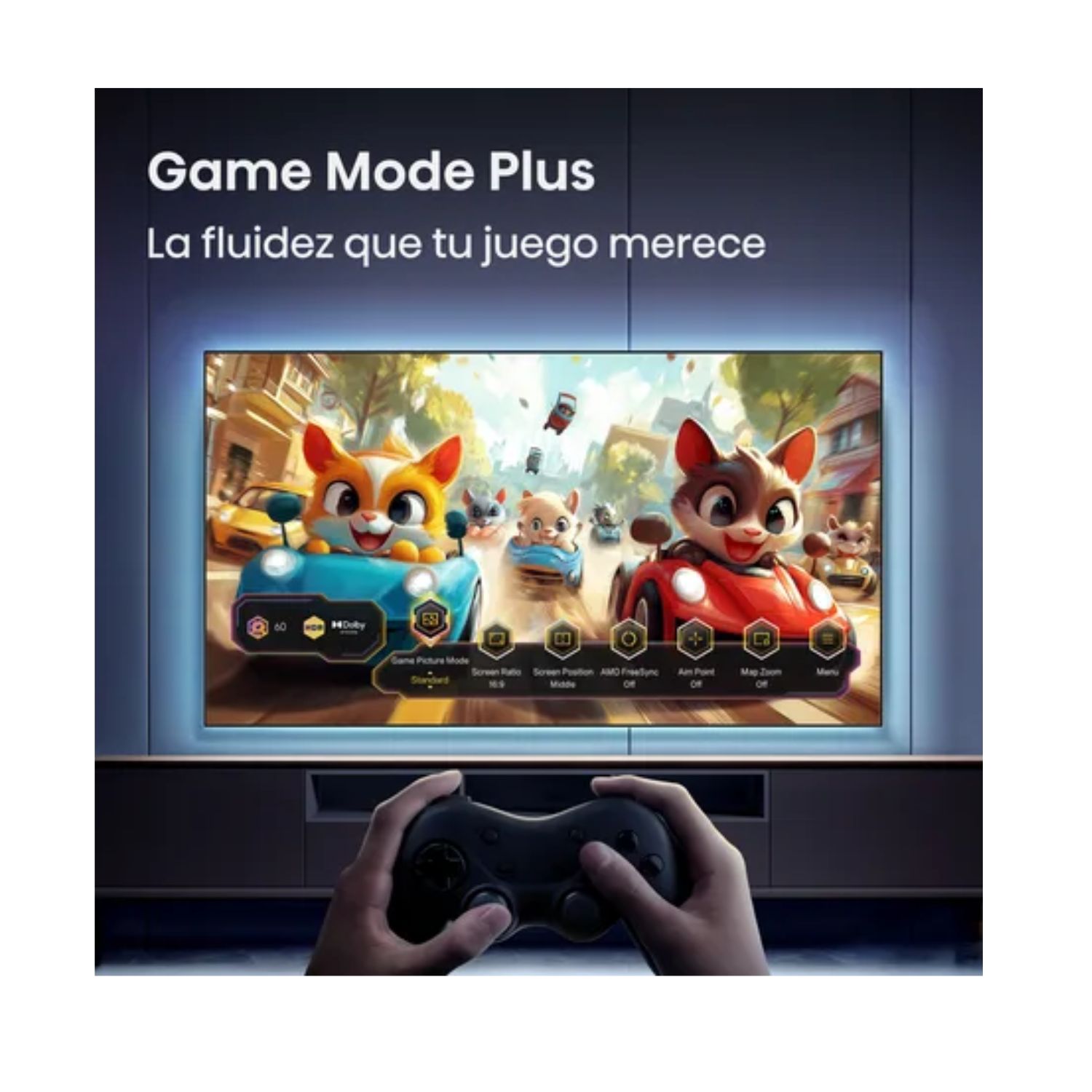 TELEVISOR HISENSE SMART TV 55 QLED 4K UHD 55QD5SV - 9