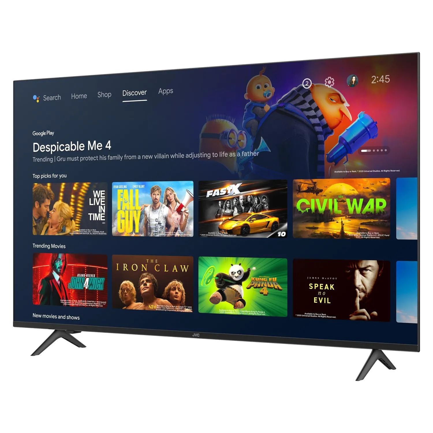 TELEVISOR LED 65 ' ULTRA HD ANDROID TV LT-65KB557 - 4