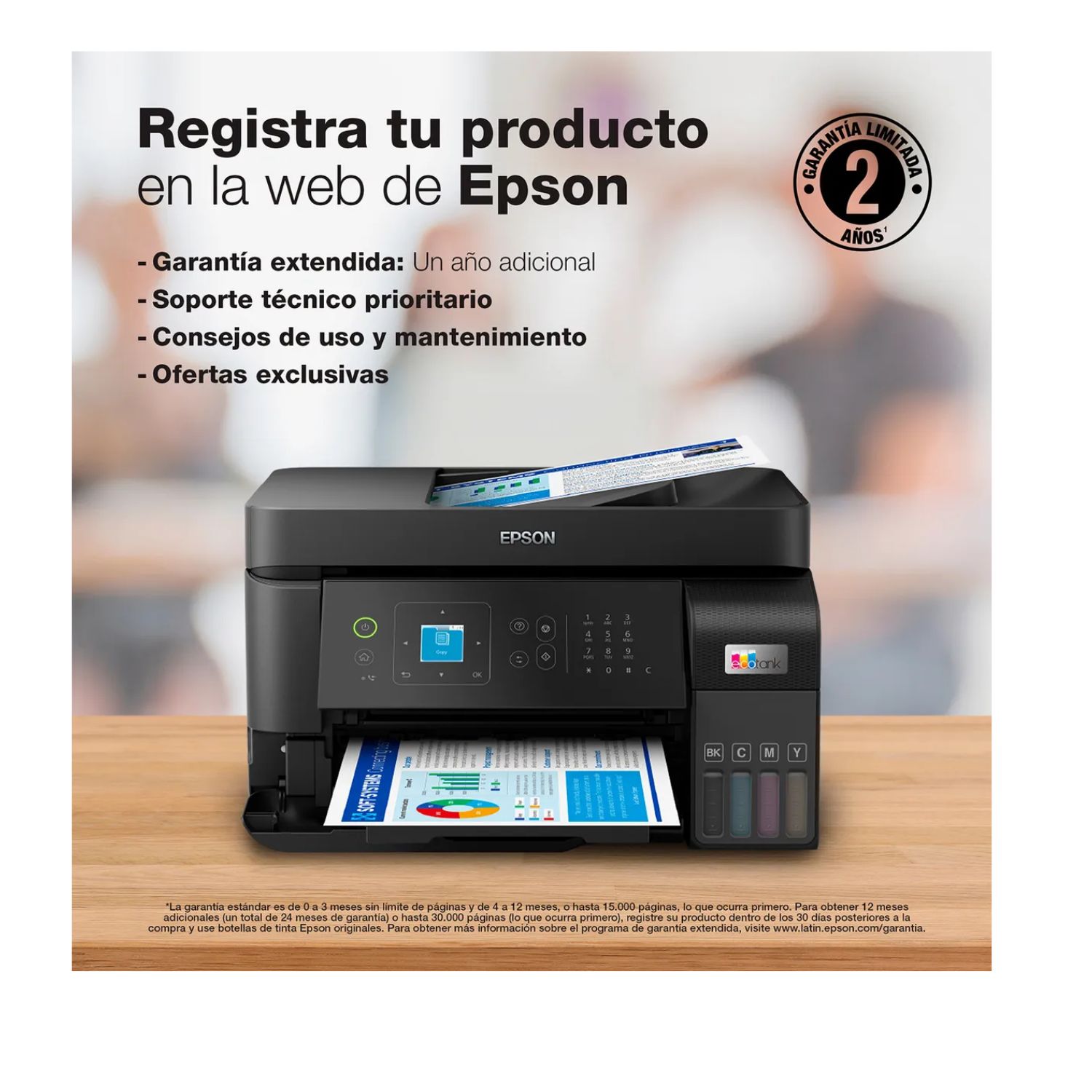 IMPRESORA MULTIFUNCIONAL EPSON ECOTANK L5590 WIFI - 6