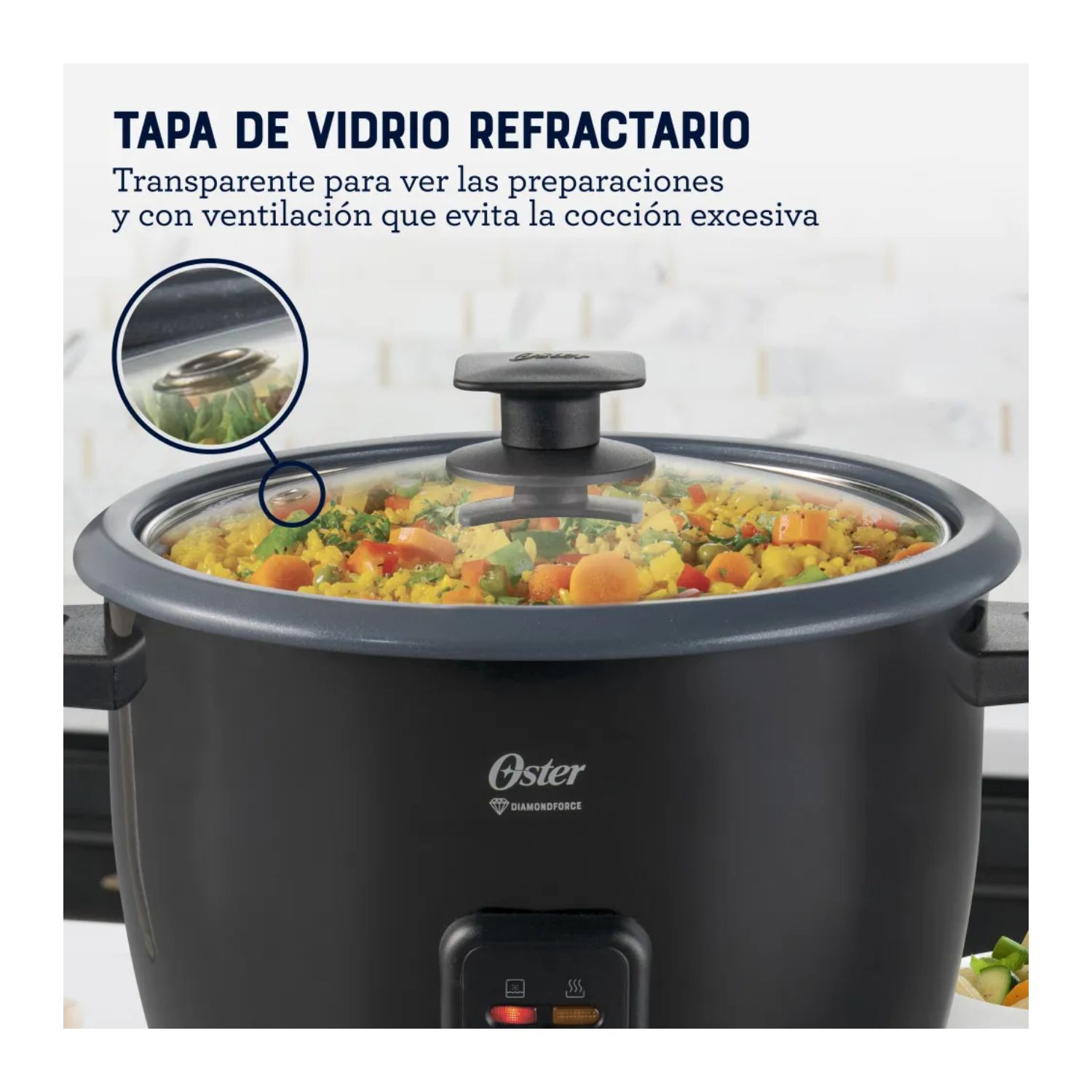 OLLA ARROCERA OSTER CKSTRCB10DFBLK 1.8LT - 5