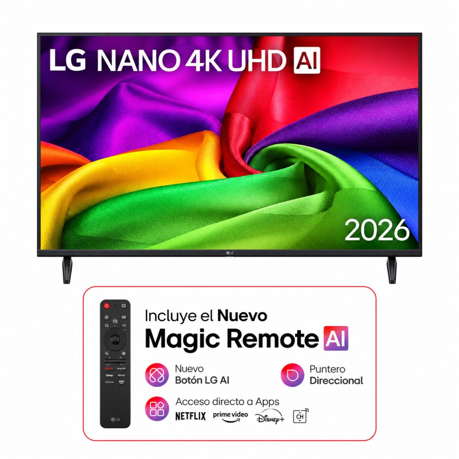 TELEVISOR LG 50 PULGADAS 4K ULTRA HD WEBOS 50NU800BPSC - 1