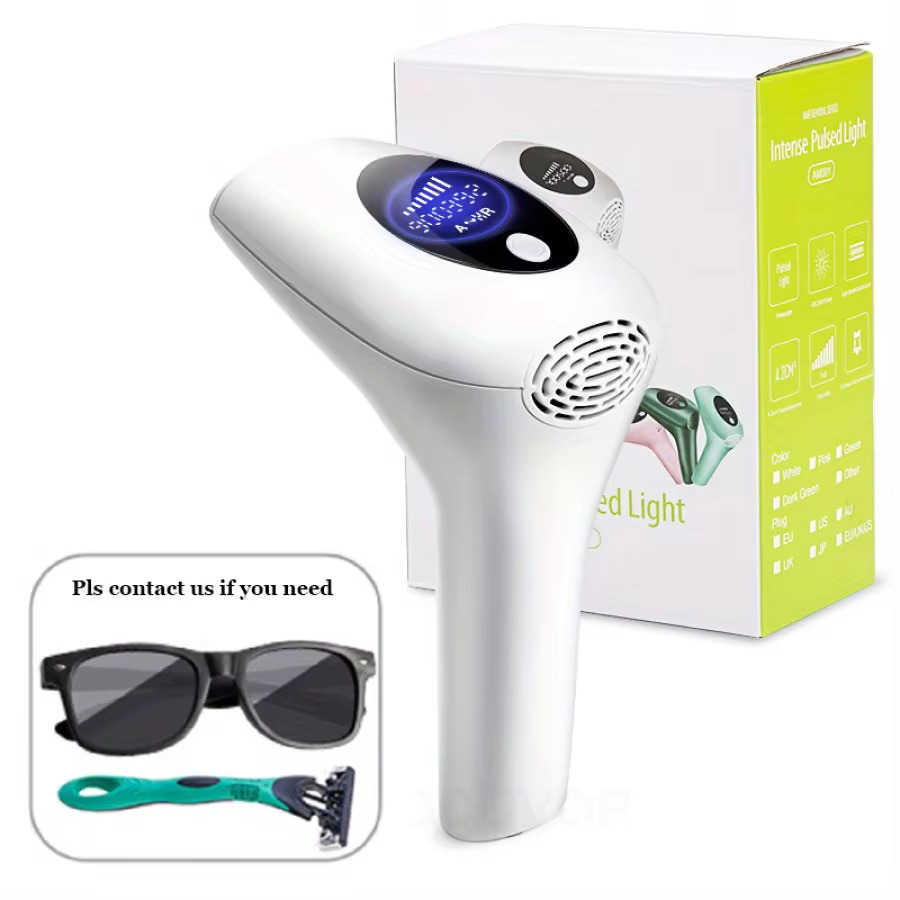 DEPILADORA CORPORAL PORTATIL LASER 900000 CARA PIERNA BIKINI - 1