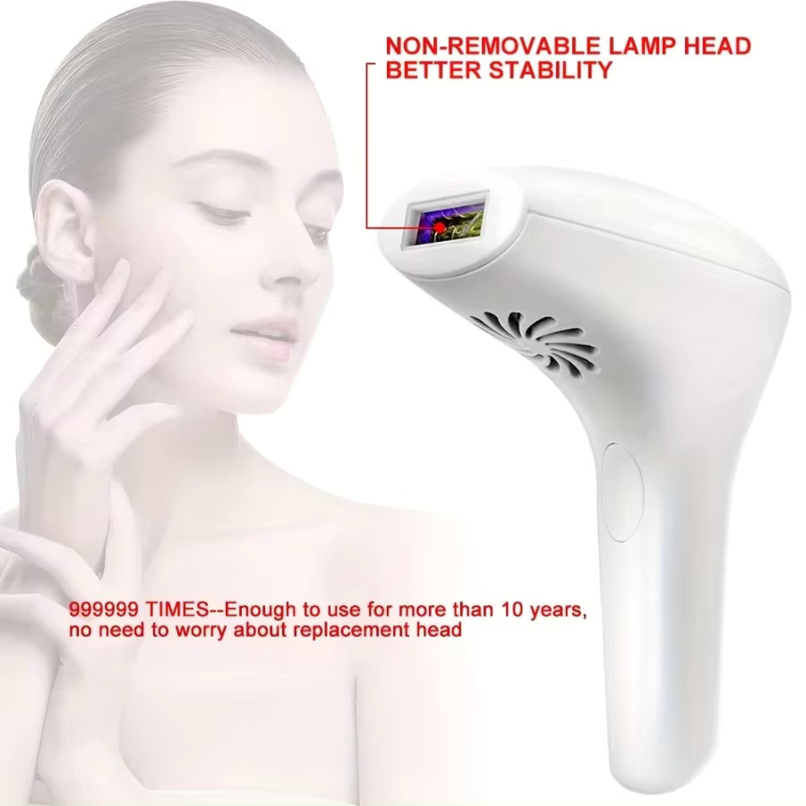 DEPILADORA CORPORAL PORTATIL LASER 900000 CARA PIERNA BIKINI - 2