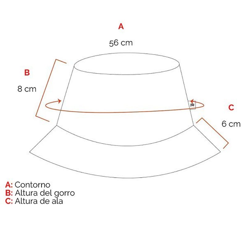 GORROS - GENERICO - GORRO - GORRO BUCKET HAT BLANCO - 2