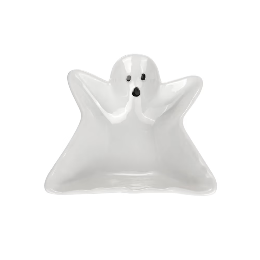 HALLOWEEN - RECIPIENTE DE FANTASMA PORCELANA - 1