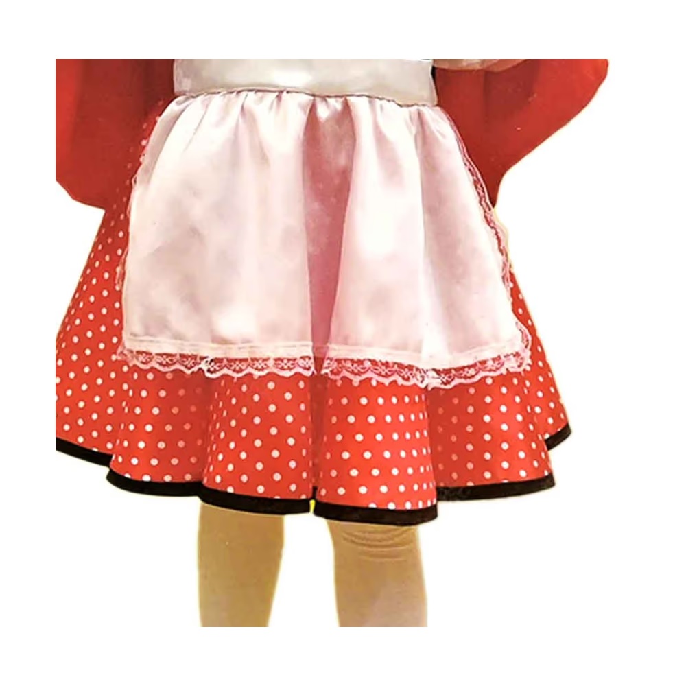 HALLOWEEN - DISFRAZ DE CAPERUCITA INFANTIL DE POLIÉSTER A - 2