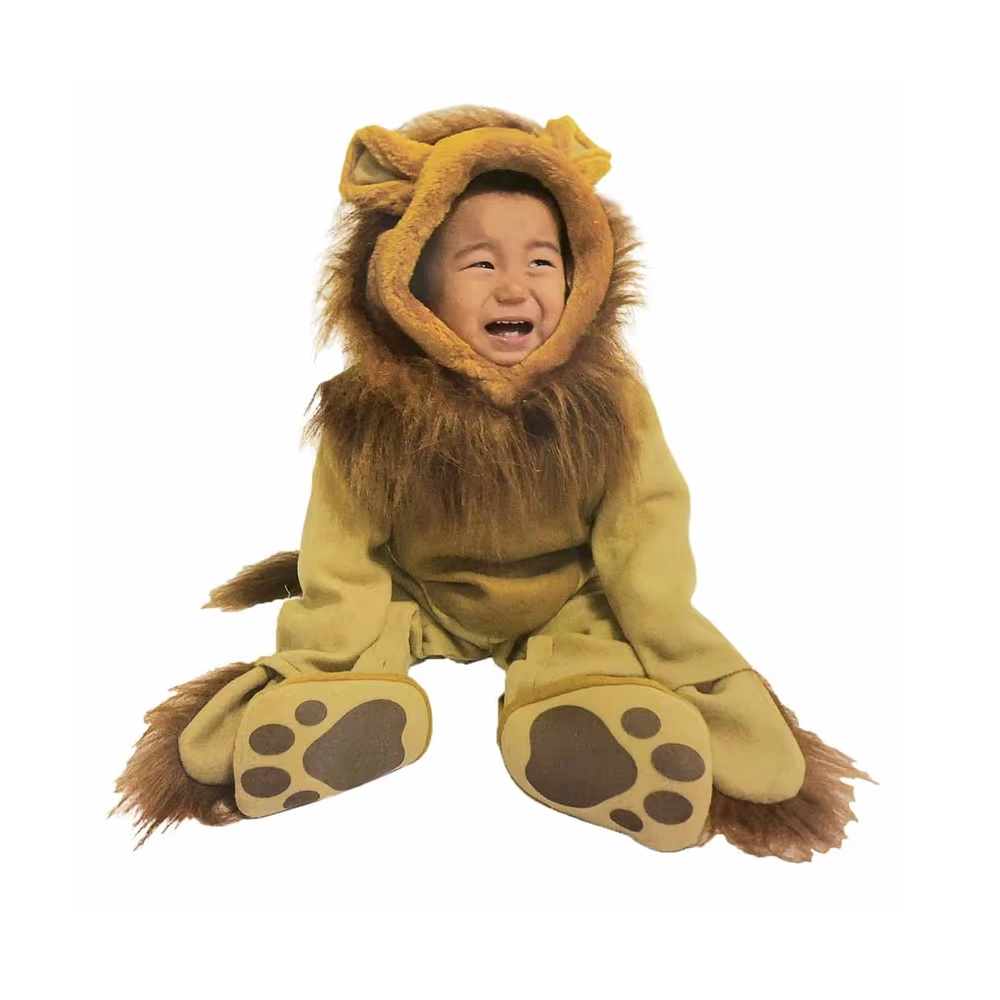 HALLOWEEN - DISFRAZ DE LEON INFANTIL DE POLIESTER 1 MODELO A - 1