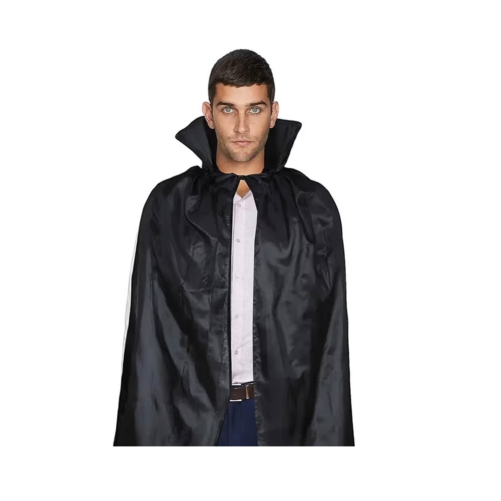 HALLOWEEN - CAPA DE POLIÉSTER NEGRO - 1