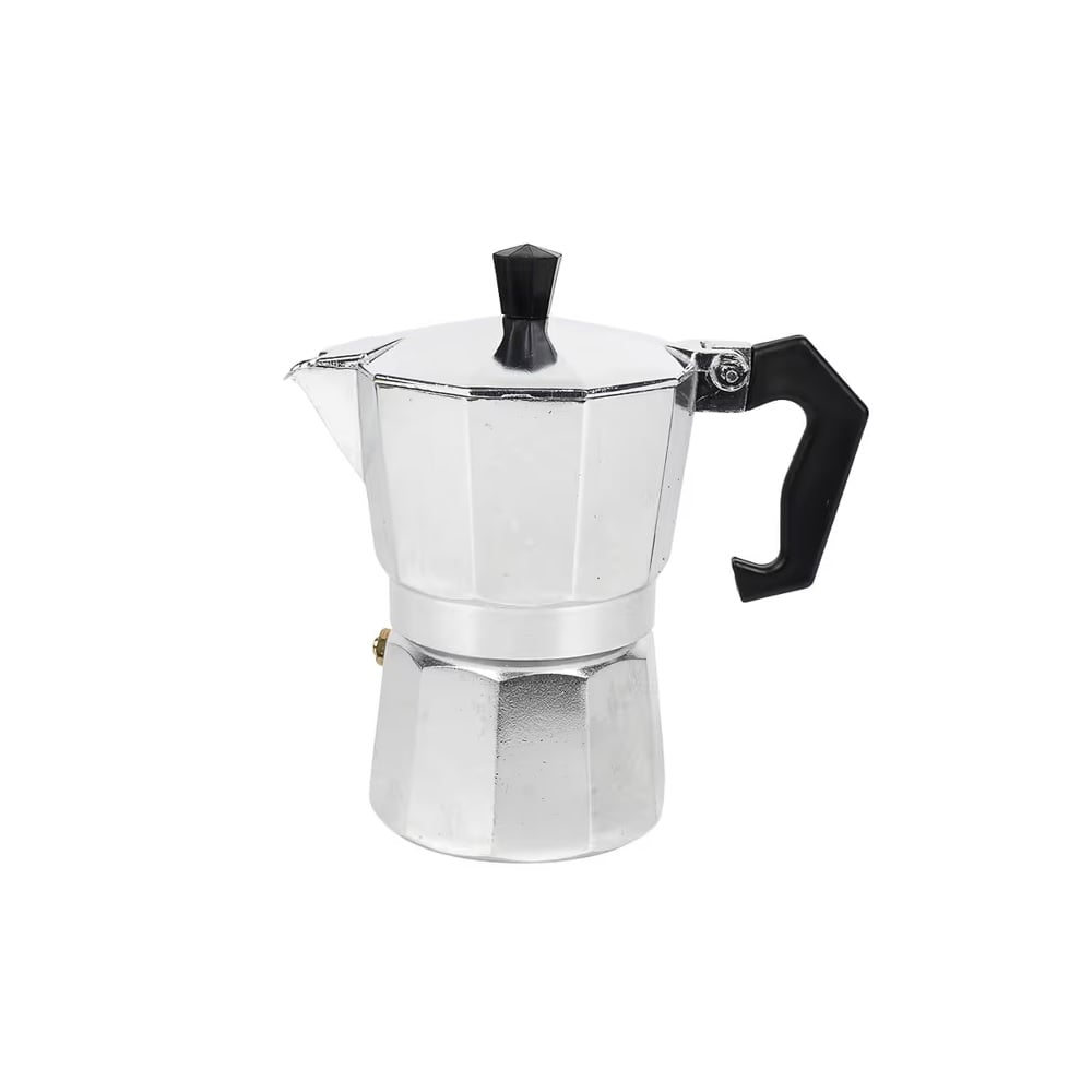 DIA DEL PADRE - CAFETERA ITALIANA METALICA PLATEADA - 1