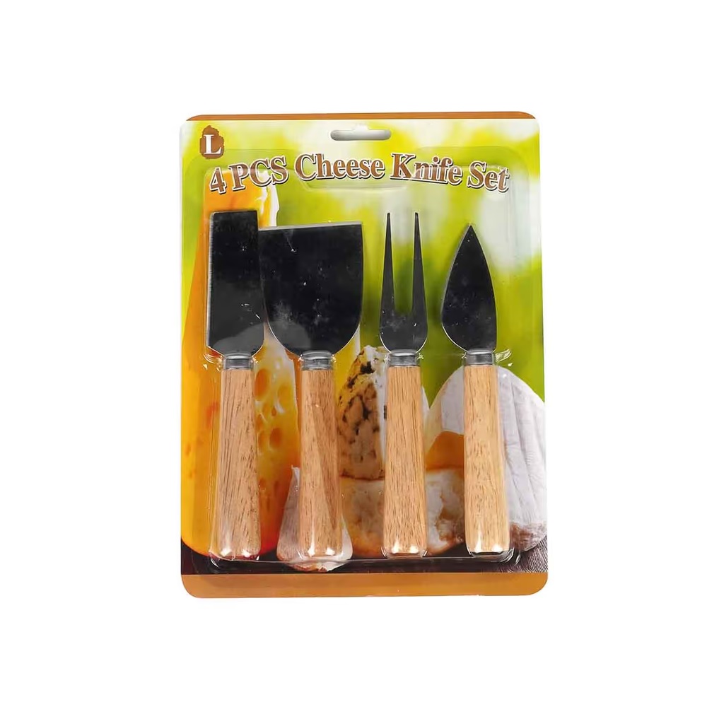 DIA DEL PADRE - SET DE 4 HERRAMIENTAS DE COCINA METALICAS - 1