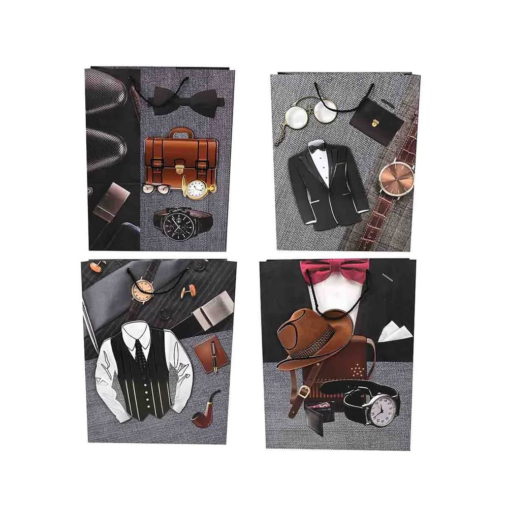 DIA DEL PADRE - BOLSA DE REGALO DE PAPEL GENTLEMAN - 1