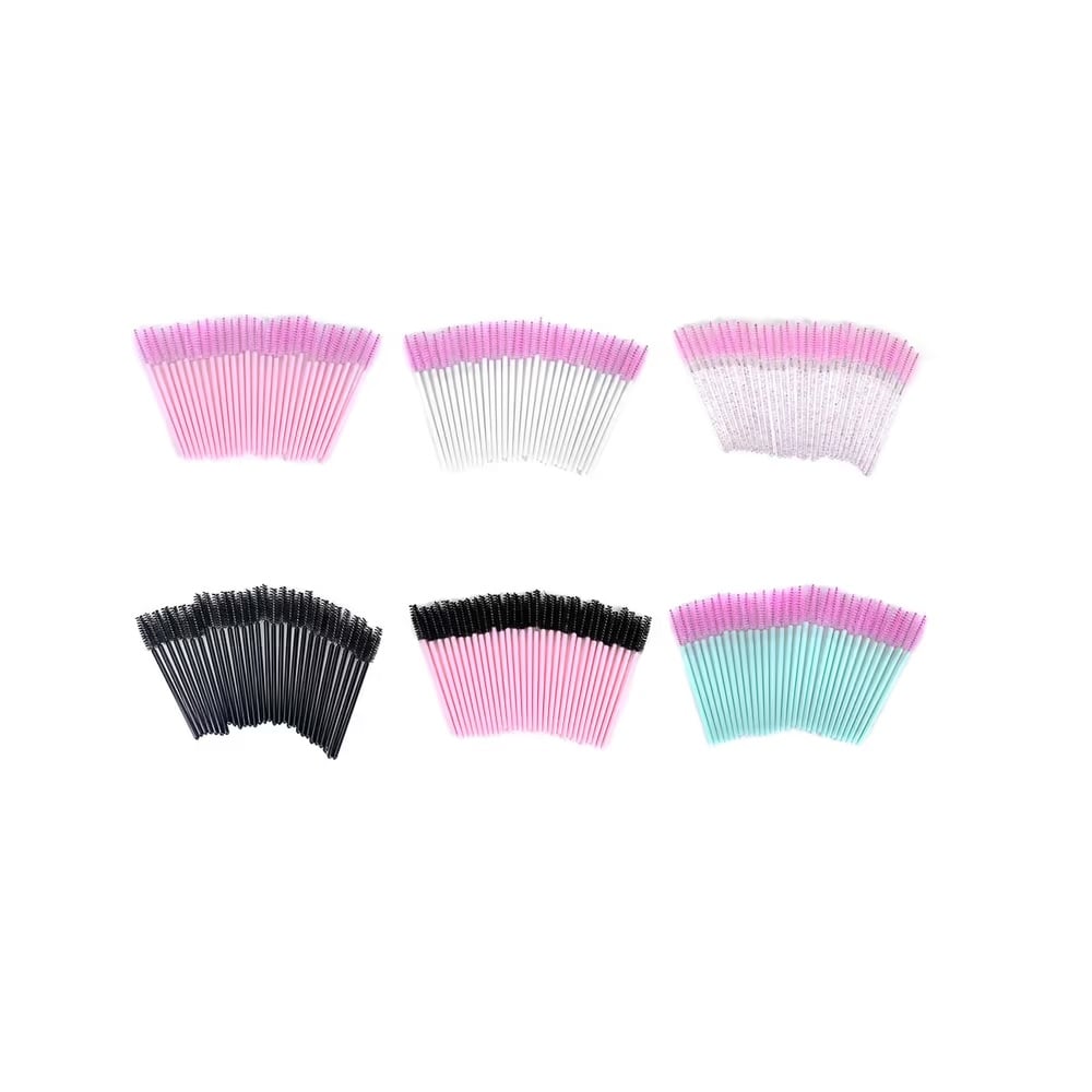 BELLEZA - PEINES PARA CEJAS SET DE 30PZS - MIX COLORIDOS - 1