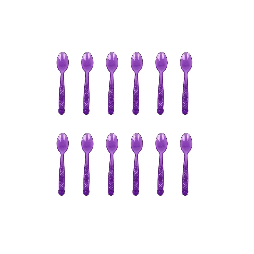 HALLOWEEN - SET 12 PCS CUCHARAS DE PLÁSTICO HALLOWEEN - 1